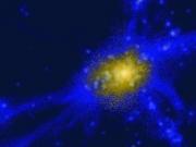 天文学家观察到围绕银河系原星团的灼热气体云