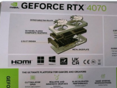 Inno3D RTX 4070 图为规格中列出的 8 针电源连接器