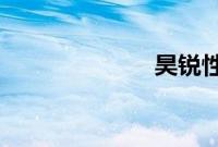 昊锐性能怎么样