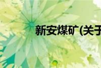 新安煤矿(关于新安煤矿的简介)