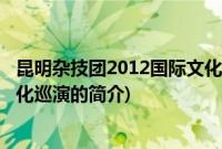 昆明杂技团2012国际文化巡演(关于昆明杂技团2012国际文化巡演的简介)