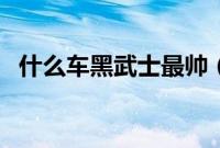 什么车黑武士最帅（什么样的车叫黑武士）