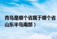 青岛是哪个省属于哪个省（青岛属于哪个省属于山东省地处山东半岛南部）