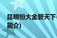 昆明恒大金碧天下(关于昆明恒大金碧天下的简介)