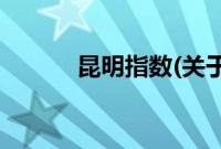 昆明指数(关于昆明指数的简介)