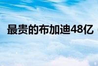 最贵的布加迪48亿（最贵的布加迪多少钱）