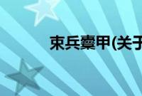 束兵櫜甲(关于束兵櫜甲的简介)