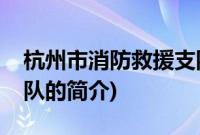杭州市消防救援支队(关于杭州市消防救援支队的简介)