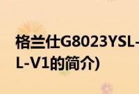 格兰仕G8023YSL-V1(关于格兰仕G8023YSL-V1的简介)