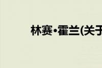 林赛·霍兰(关于林赛·霍兰的简介)
