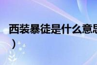 西装暴徒是什么意思（RS7为什么叫西装暴徒）
