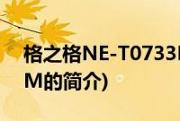 格之格NE-T0733M(关于格之格NE-T0733M的简介)
