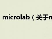 microlab（关于microlab的基本详情介绍）