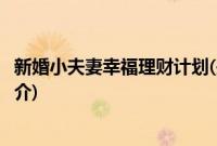 新婚小夫妻幸福理财计划(关于新婚小夫妻幸福理财计划的简介)