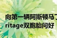 向第一辆阿斯顿马丁VantageV12ZagatoHeritage双胞胎问好