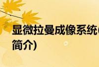 显微拉曼成像系统(关于显微拉曼成像系统的简介)