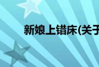 新娘上错床(关于新娘上错床的简介)