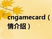 cngamecard（关于cngamecard的基本详情介绍）