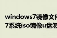 windows7镜像文件下载iso（原版windows7系统iso镜像u盘怎么安装）