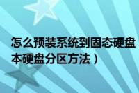 怎么预装系统到固态硬盘（预装win7系统Thinkpad新笔记本硬盘分区方法）