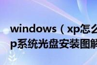 windows（xp怎么用光盘做系统windowsxp系统光盘安装图解）