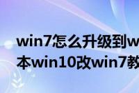 win7怎么升级到win10系统（清华同方笔记本win10改win7教程）