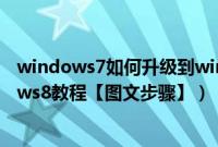 windows7如何升级到windows8（windows7安装windows8教程【图文步骤】）