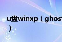 u盘winxp（ghost下载与安装步骤详细图解）