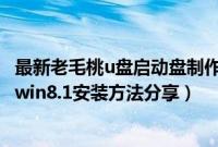 最新老毛桃u盘启动盘制作工具（老毛桃u盘启动盘制作工具win8.1安装方法分享）