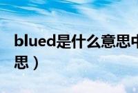 blued是什么意思中文翻译（blued是什么意思）