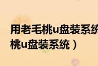 用老毛桃u盘装系统的操作图解（如何用老毛桃u盘装系统）