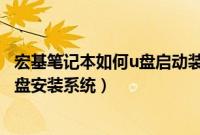 宏基笔记本如何u盘启动装系统（宏碁笔记本怎么用老毛桃u盘安装系统）