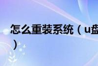 怎么重装系统（u盘重装win10系统步骤图解）