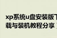 xp系统u盘安装版下载（xp系统u盘安装版下载与装机教程分享）