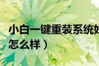 小白一键重装系统好用吗（小白一键重装系统怎么样）