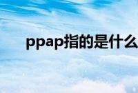 ppap指的是什么(ppap是什么进程)