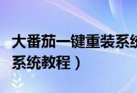 大番茄一键重装系统怎么用（大番茄一键重装系统教程）