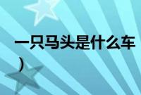 一只马头是什么车（一头马是什么牌子的车？）