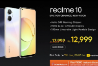 Realme10智能手机配备8GBRAM50MP相机 5000mAh电池推出