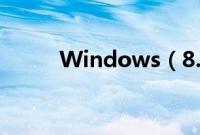 Windows(8.1 Update 1上手)