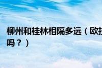 柳州和桂林相隔多远(欧拉黑猫2021款可以从柳州开到桂林吗?)
