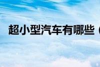 超小型汽车有哪些（超小型汽车有哪些？）