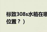 标致308s水箱在哪（标致308的水箱在哪个位置？）