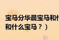 宝马分华晨宝马和什么宝马（宝马分华晨宝马和什么宝马？）