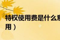 特权使用费是什么意思（迅雷会员特权如何使用）