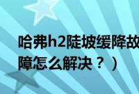 哈弗h2陡坡缓降故障怎么解决（陡坡缓降故障怎么解决？）