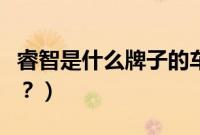睿智是什么牌子的车型（睿智是什么牌子的车？）
