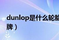 dunlop是什么轮胎（enasave轮胎是什么品牌）