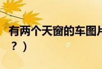 有两个天窗的车图片（有两个天窗的是什么车？）