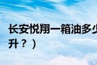 长安悦翔一箱油多少升（长安悦翔油箱是多少升？）